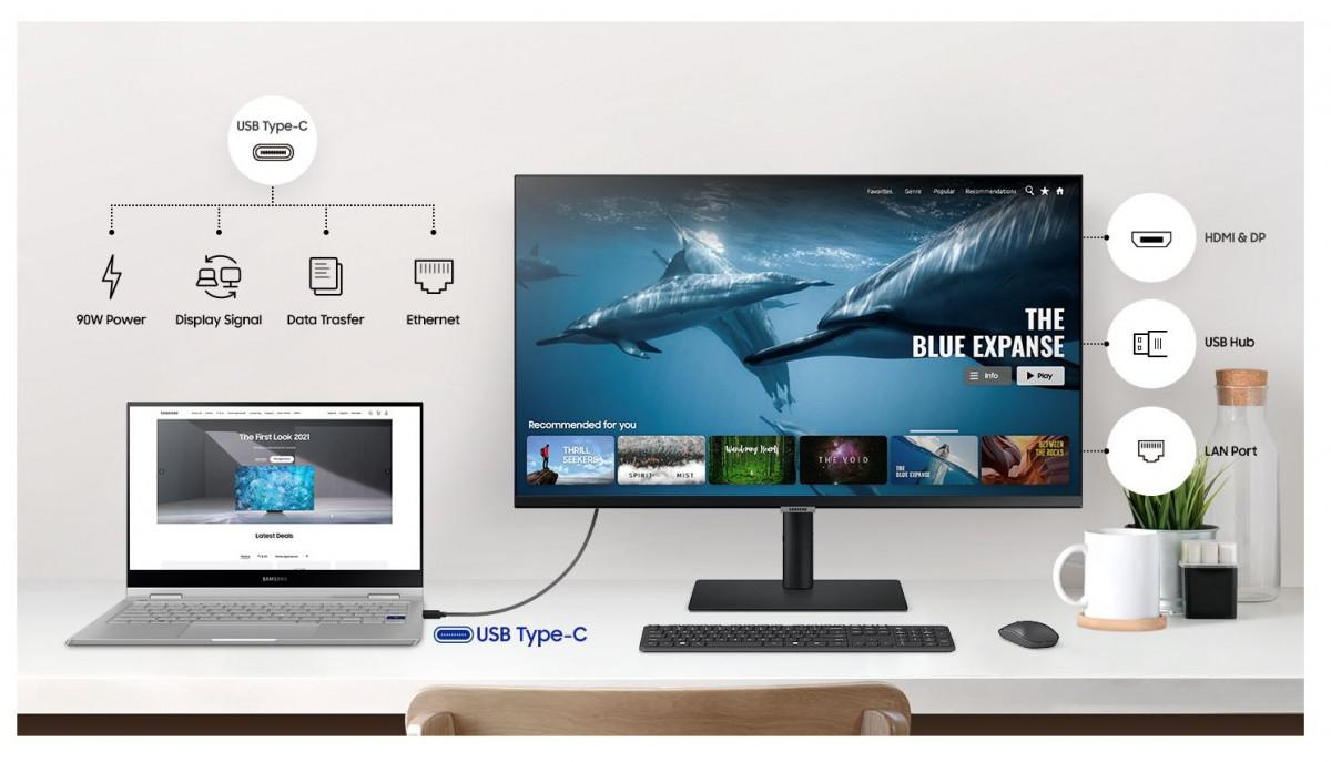 Samsung 27'' LS27A600UUUXEN Czarny