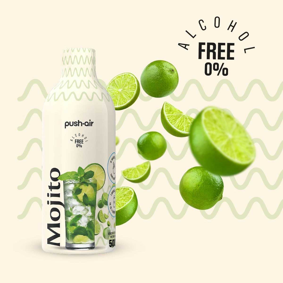 Dafi BEZALKOHOLOWY KONCENTRAT MOJITO O SMAKU MIĘTOWO-LIMONKOWY