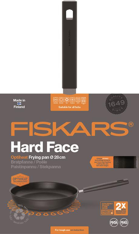 Fiskars Patelnia 28 cm HARD FACE OH (1052237)