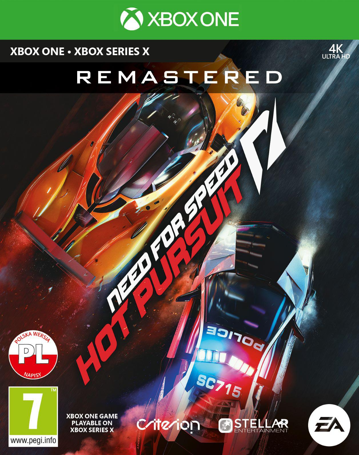 EA Need for Speed Hot Pursuit Remastered XBOX One