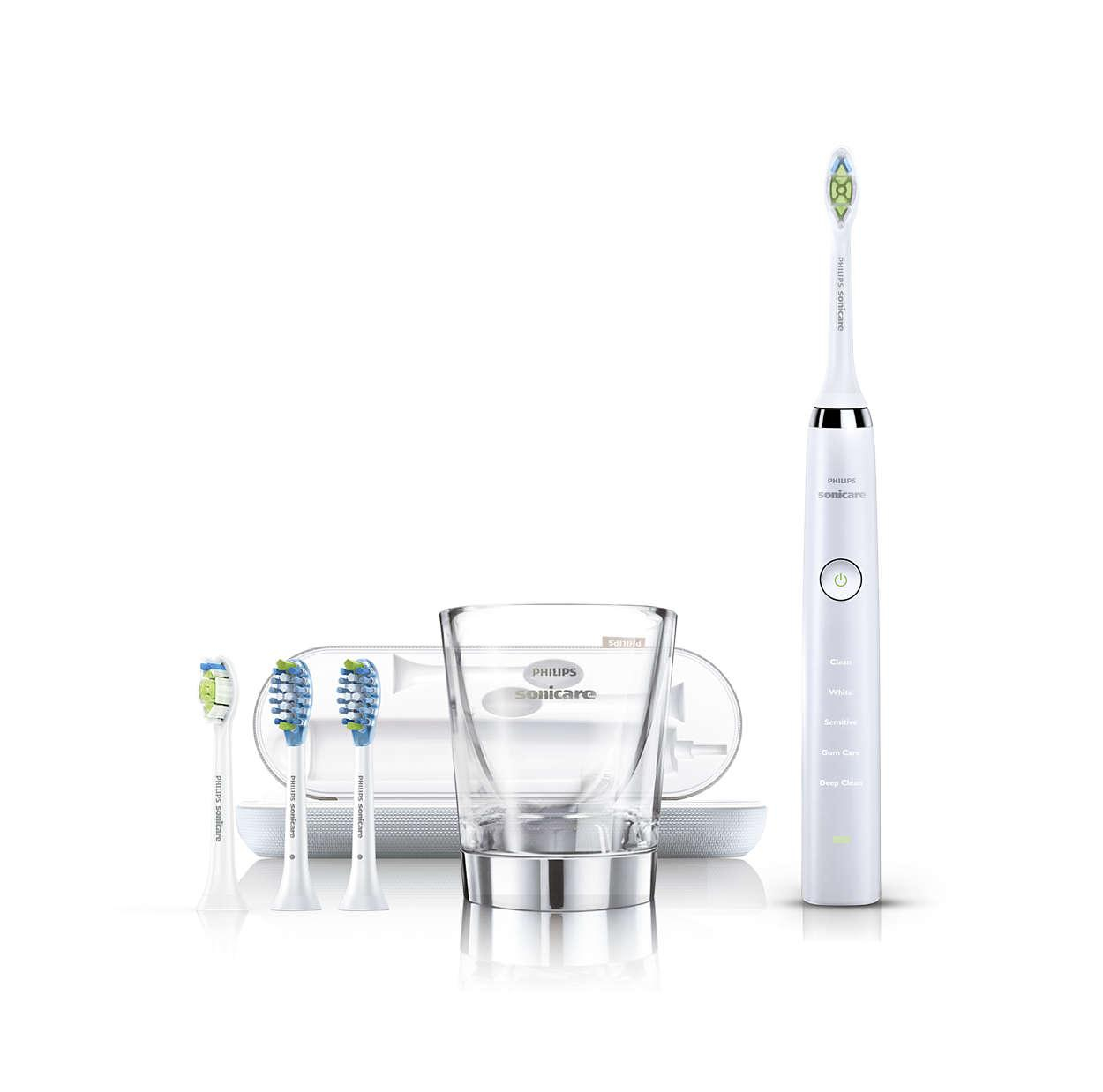 Philips Sonicare DiamondClean HX9394/40, zestaw 4 główek, etui podró