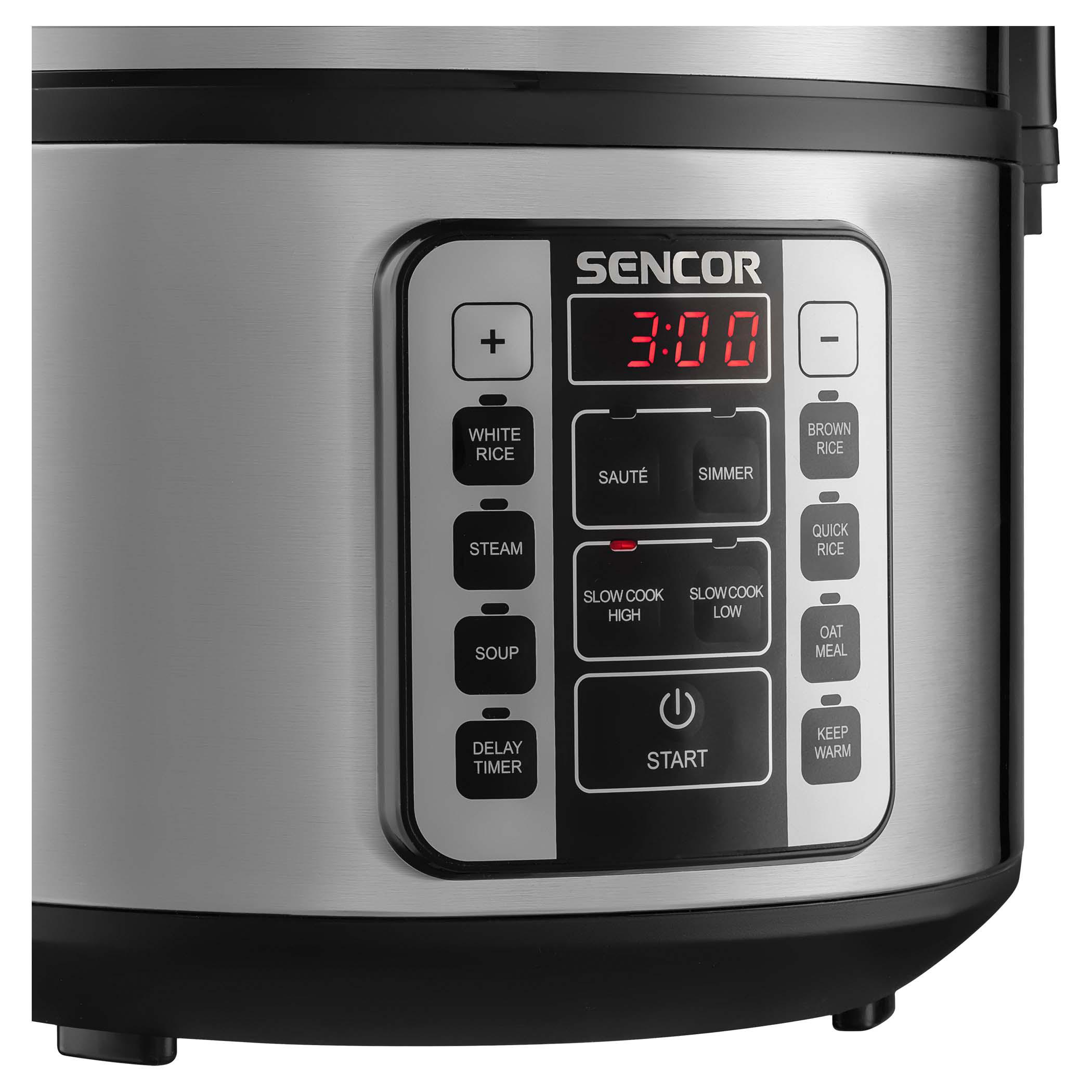 Łatwe czyszczenie Sencor SRM 3151BK