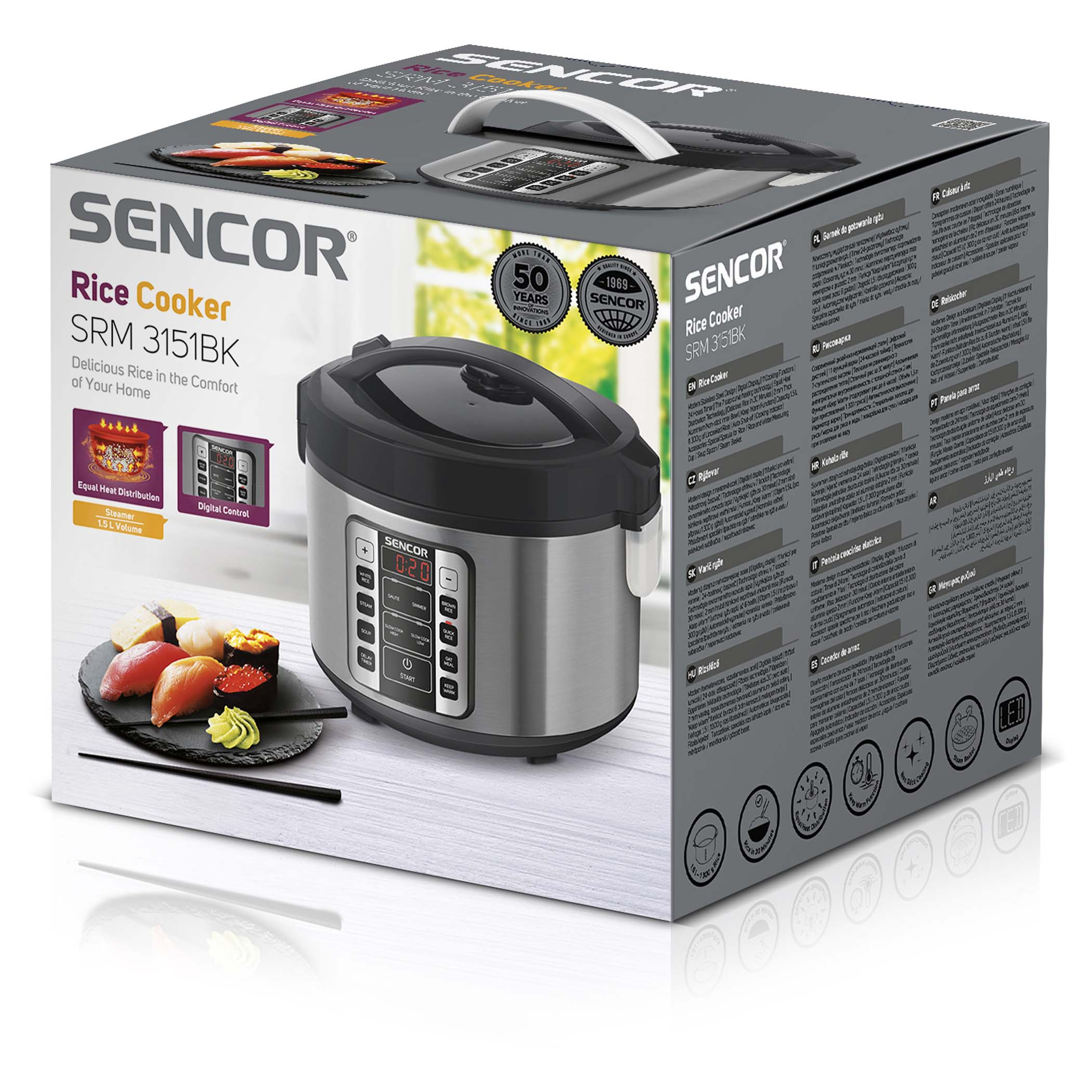 Funkcje Sencor SRM 3151BK