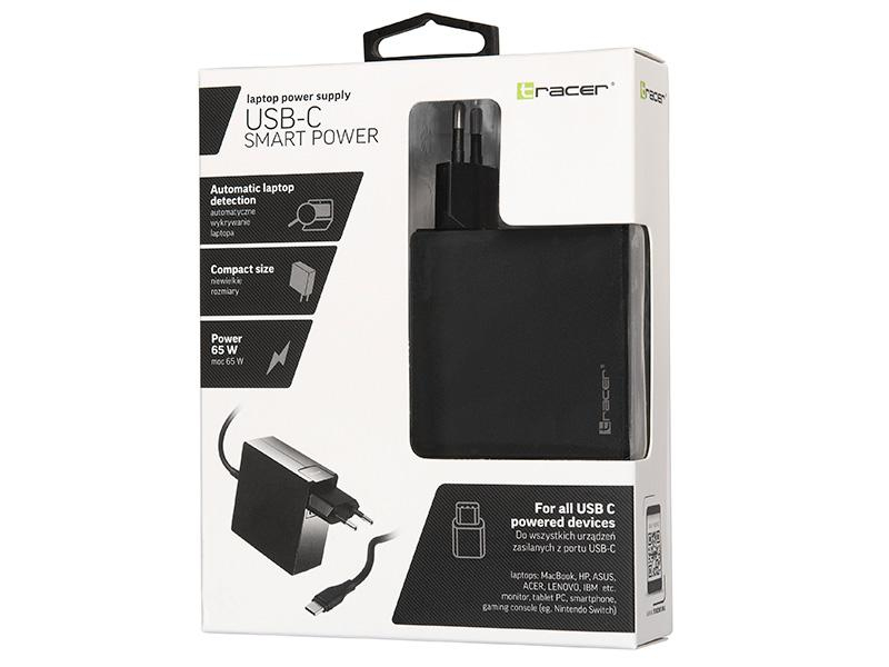 Tracer Smart Power do tabletów i laptopów USB-C 65W