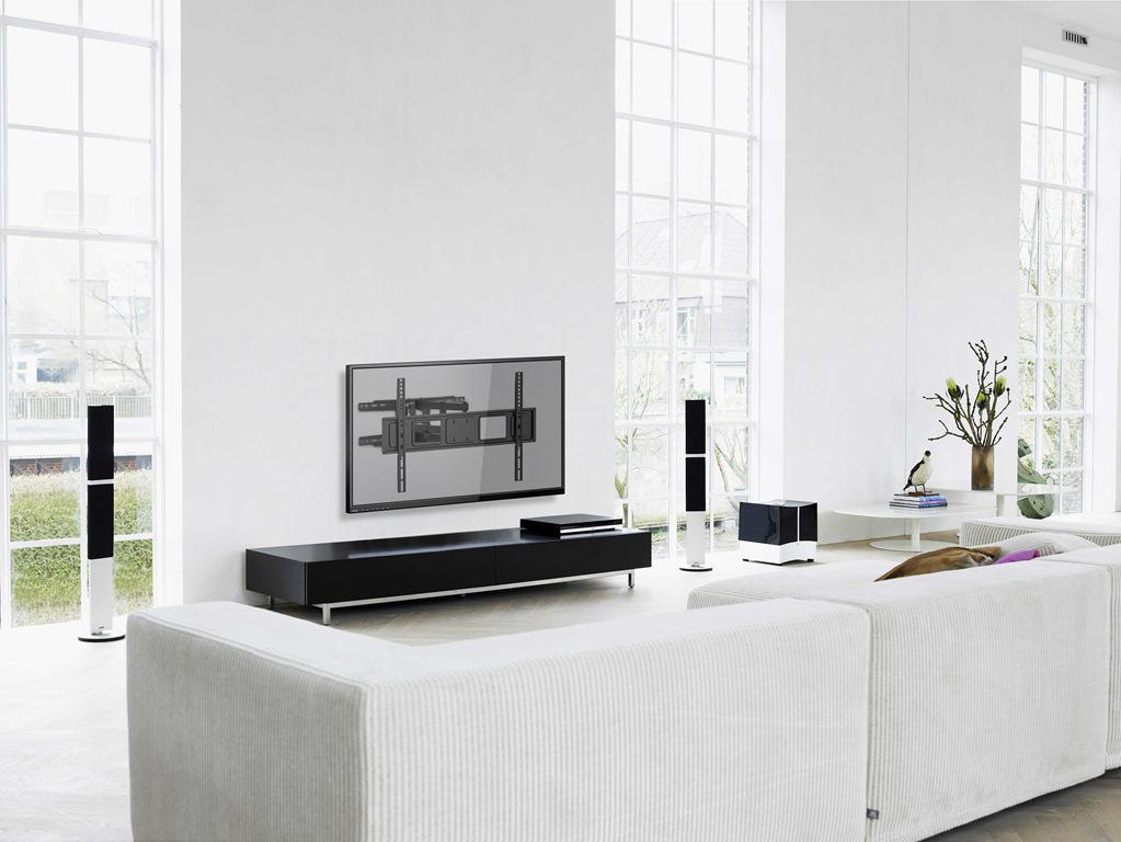VIGGO DESIGN UCHWYT TV RAMIENIOWY VIGGO WML-8040-F 37-80 Cali 40kg ^