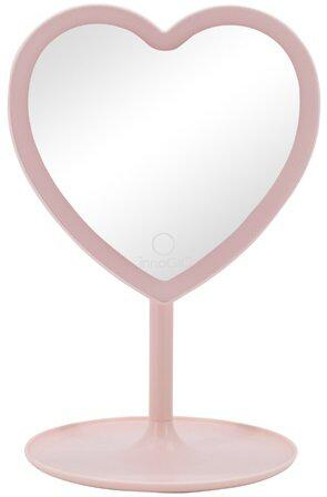 InnoGIO GIOperfect Pink Heart- Lusterko kosmetyczne różowe serce