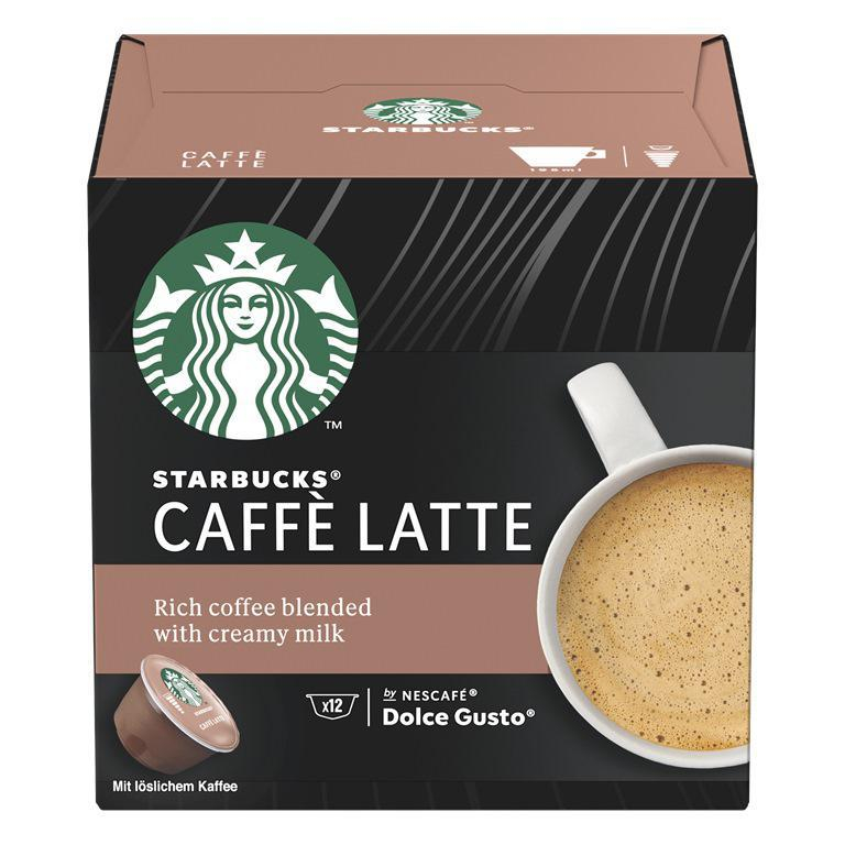 STARBUCKS Kawa kapsułkowa STARBUCKS CAFFE LATTE do Dolce Gusto