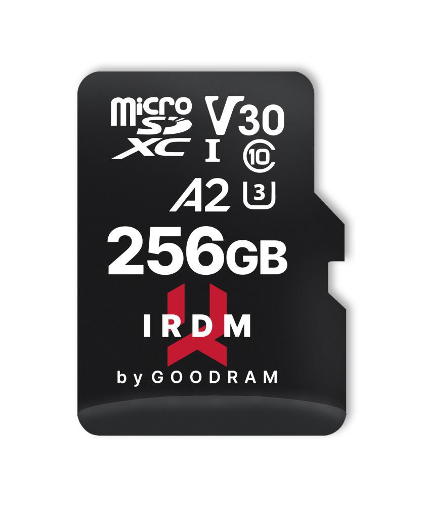 GOODRAM 256GB microSDXC IRDM 170MB/s UHS-I U3 V30 A2