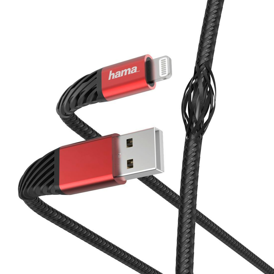 Hama Kabel USB-Lightning MFI HAMA  1,5m EXTREME czarny #