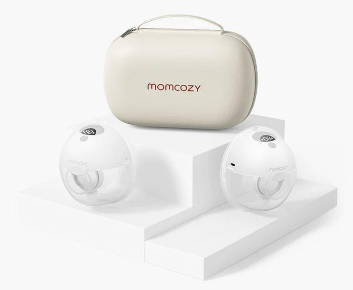 MOMCOZY Laktator podwójny M5 (biały)