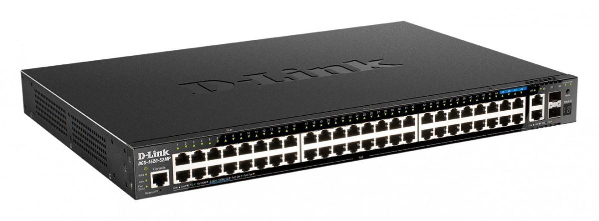 D-Link DGS-1520-52 Smart 48xGE 2x10GE 2xSFP+