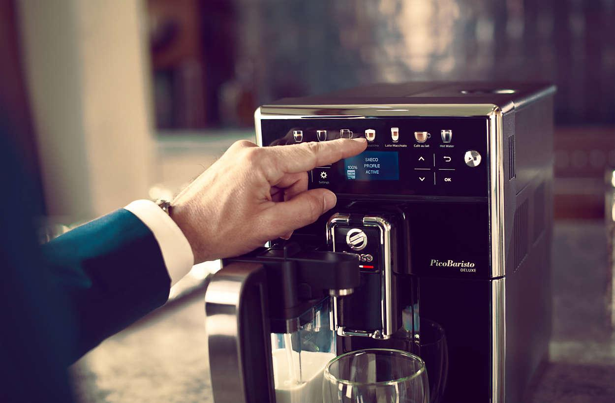 Saeco PicoBaristo Deluxe SM5570/10 Piano Black