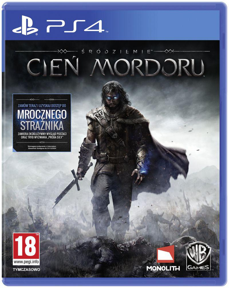 CENEGA Śródziemie: Cień Mordoru PS4 PREMIERA 03.10