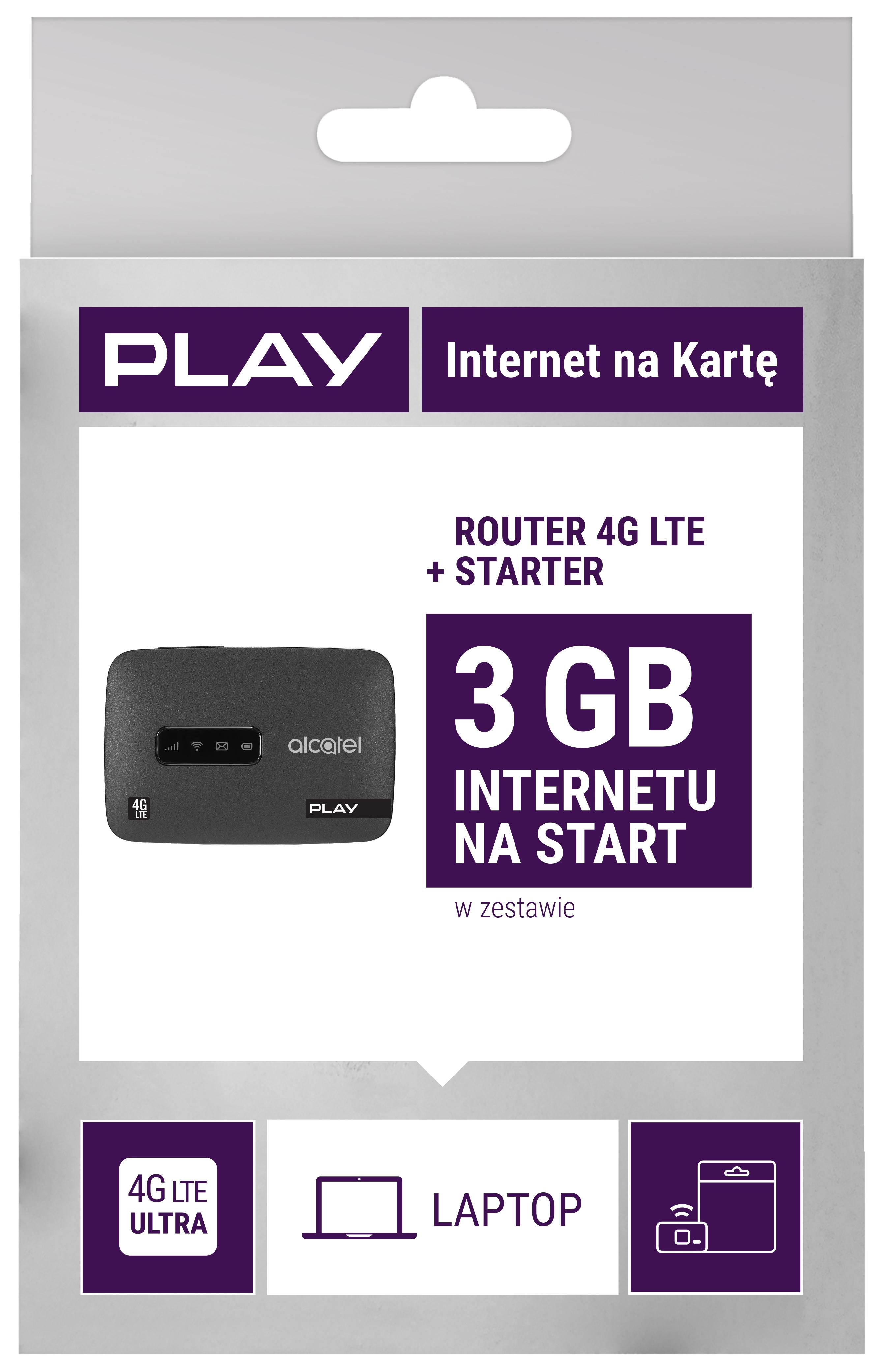 Alcatel Router przenośny ALCATEL LINK ZONE 4G LTE SIM WiFi 150Mb/s +