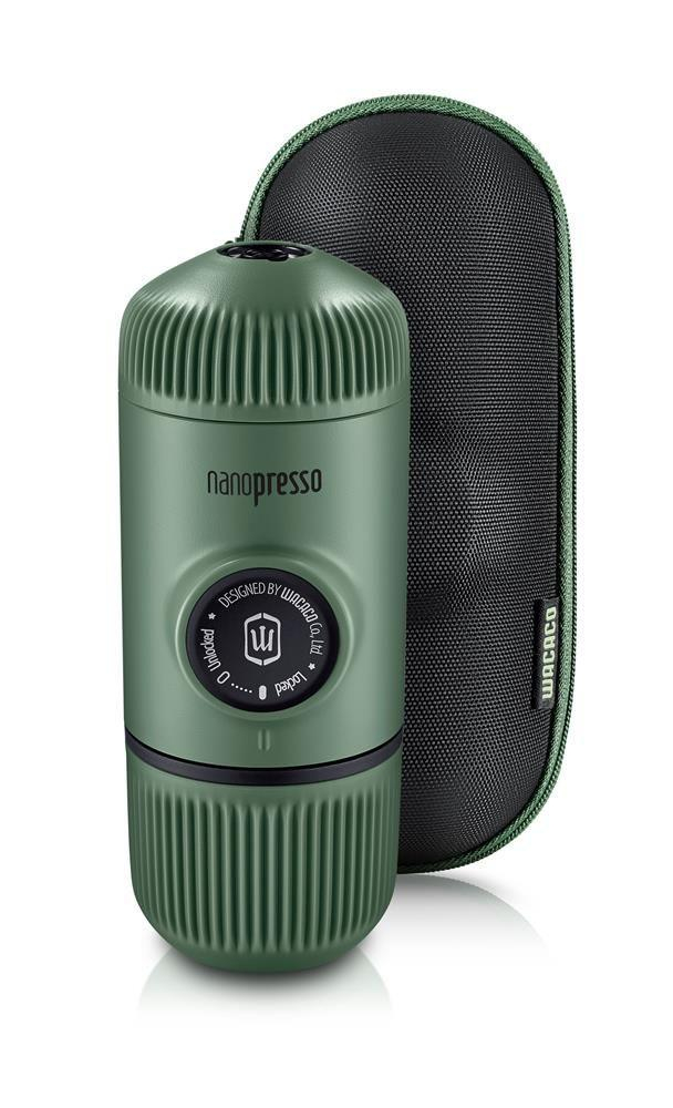 Wacaco Przenośny ekspres do kawy WACACO Nanopresso Moss Green+Etui