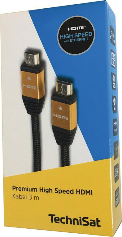 TechniSat KABEL HDMI 2.0 Technisat Premium High Speed 3 m