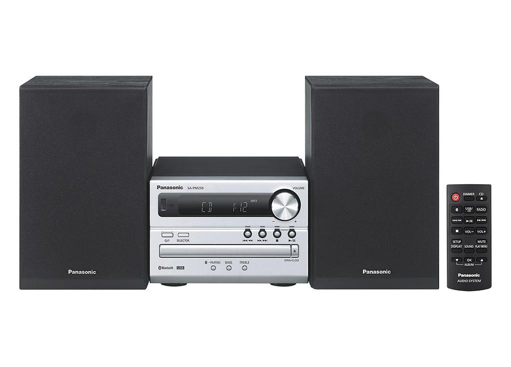 Panasonic WIEŻA PANASONIC SC-PM250EC-S