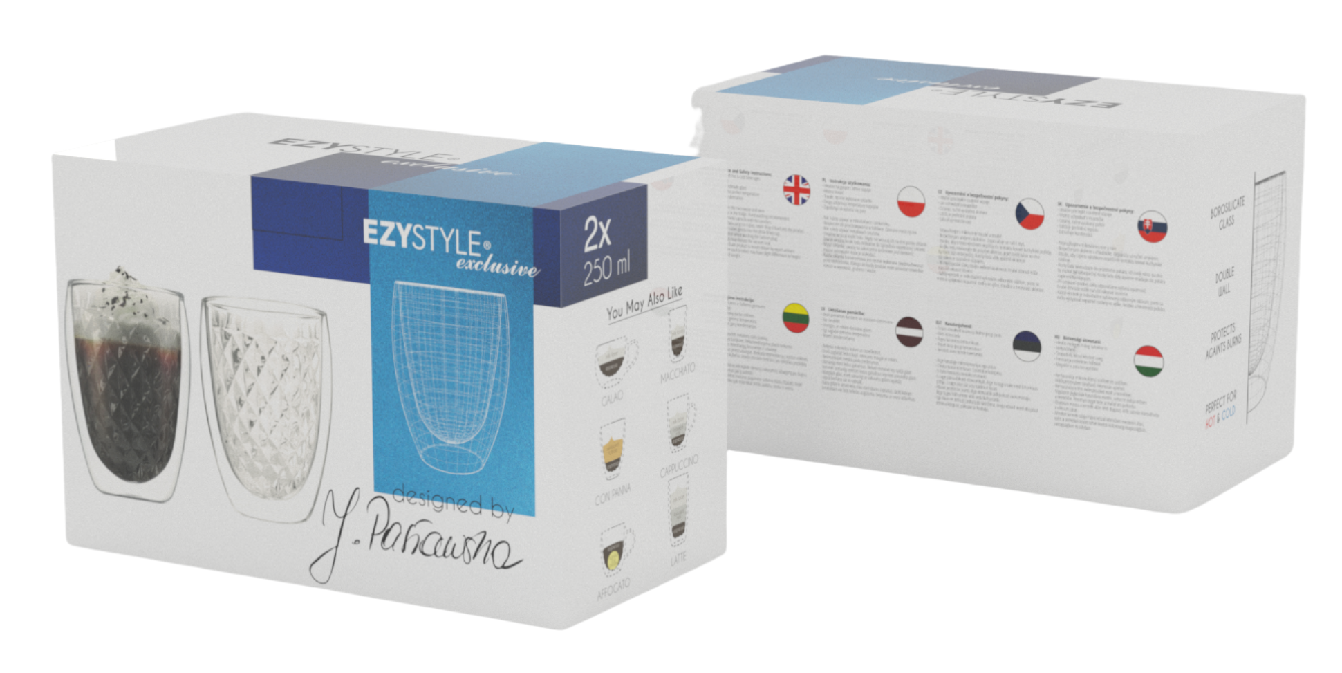 Uniwersalne zastosowanie szklanek Ezy Style Diamond