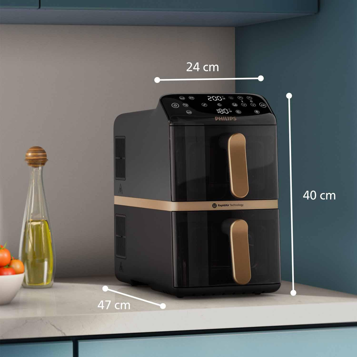 Philips Frytownica Philips NA462/80 Tower 10L white