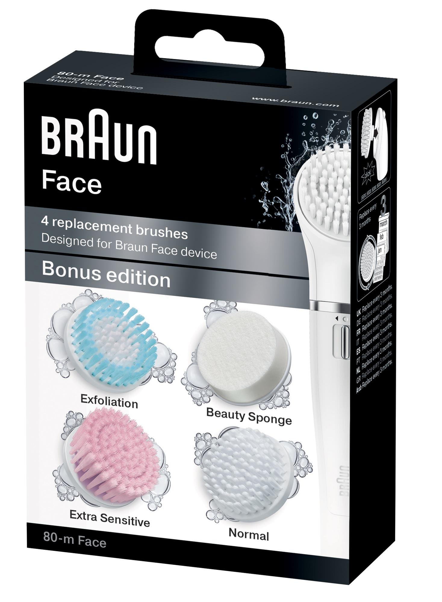 Braun Szczotki zamienne Refill SE80-M MIX FACE