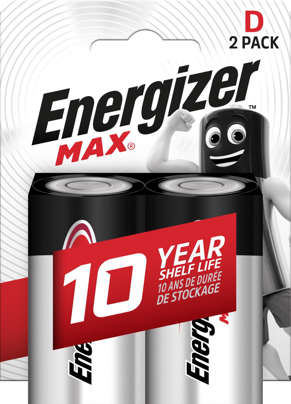 Energizer MAX D LR20 2 szt.