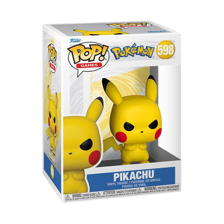 Funko POP Games: Pokemon - Grumpy Pikachu (EMEA)