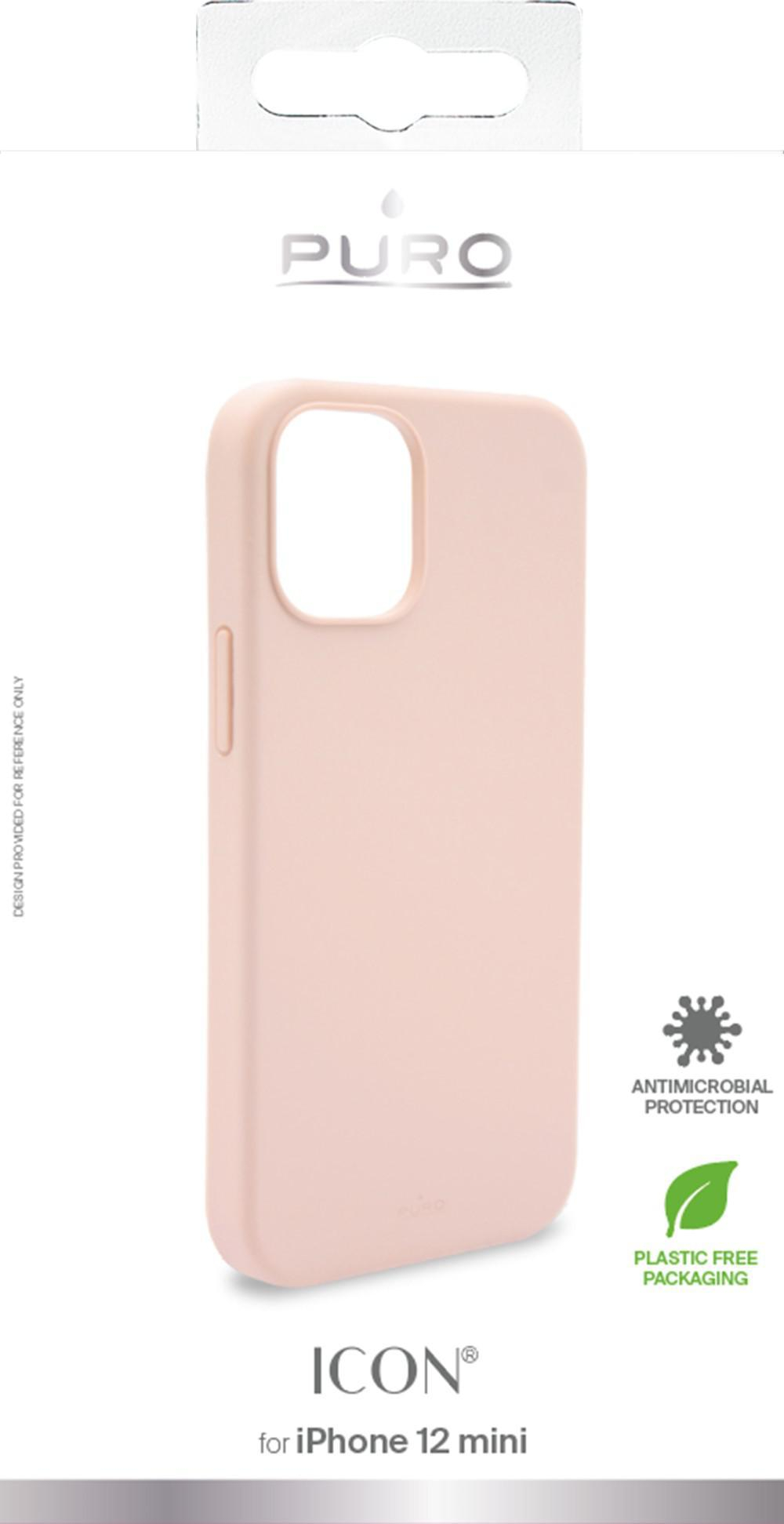 Puro Etui PURO ICON Anti-Microbial Cover do iPhone 12 Mini z ochr
