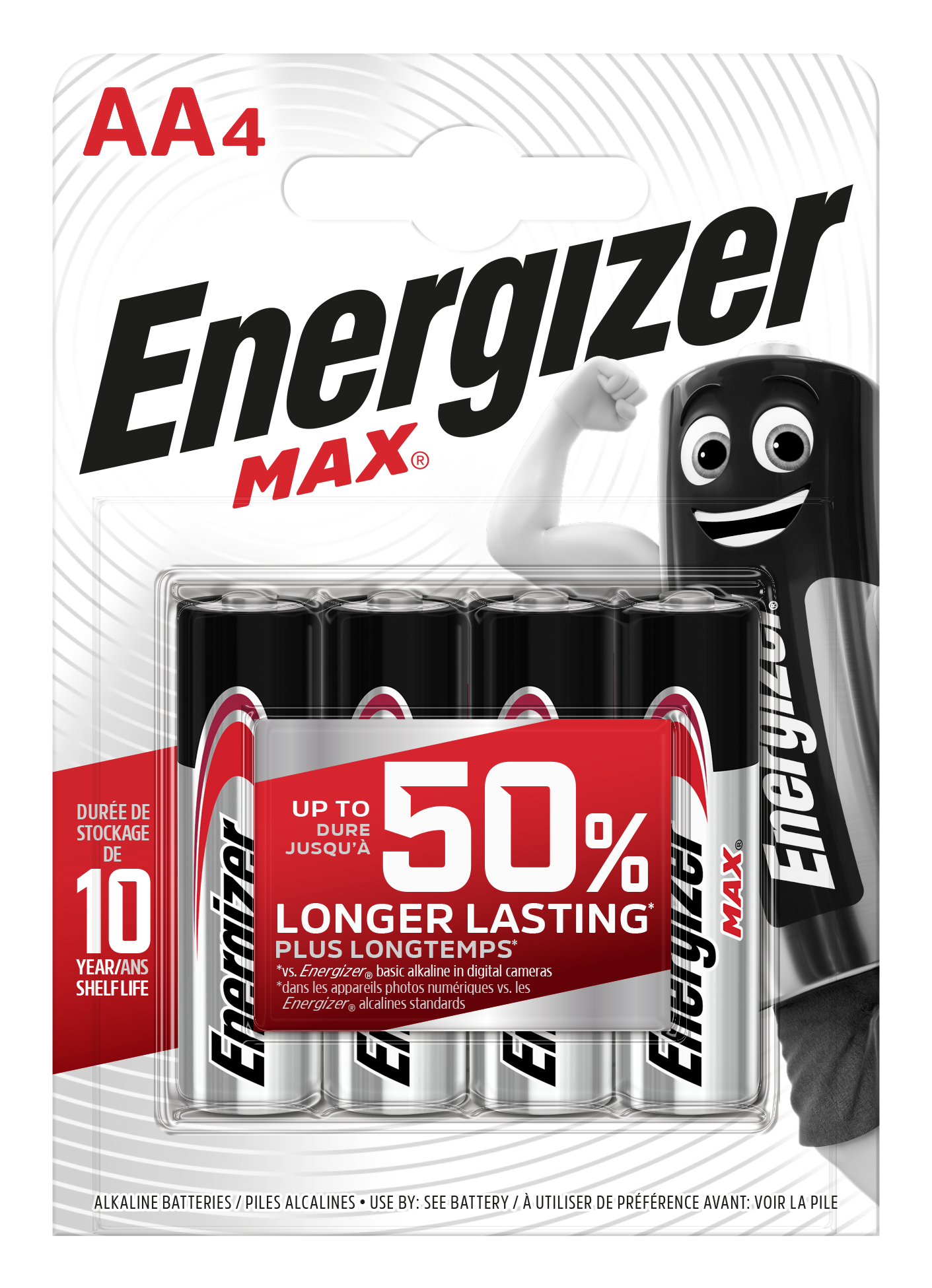 Energizer BATERIA ENERGIZER MAX AA E91 /4 szt.