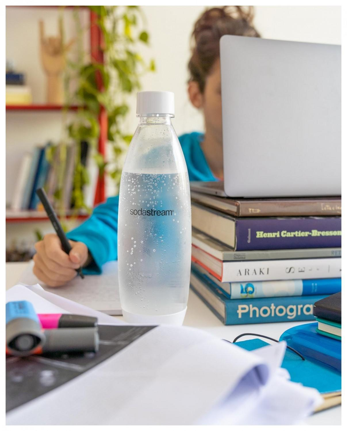SodaStream BUTELKA Steam FUSE WHITE 2X1L