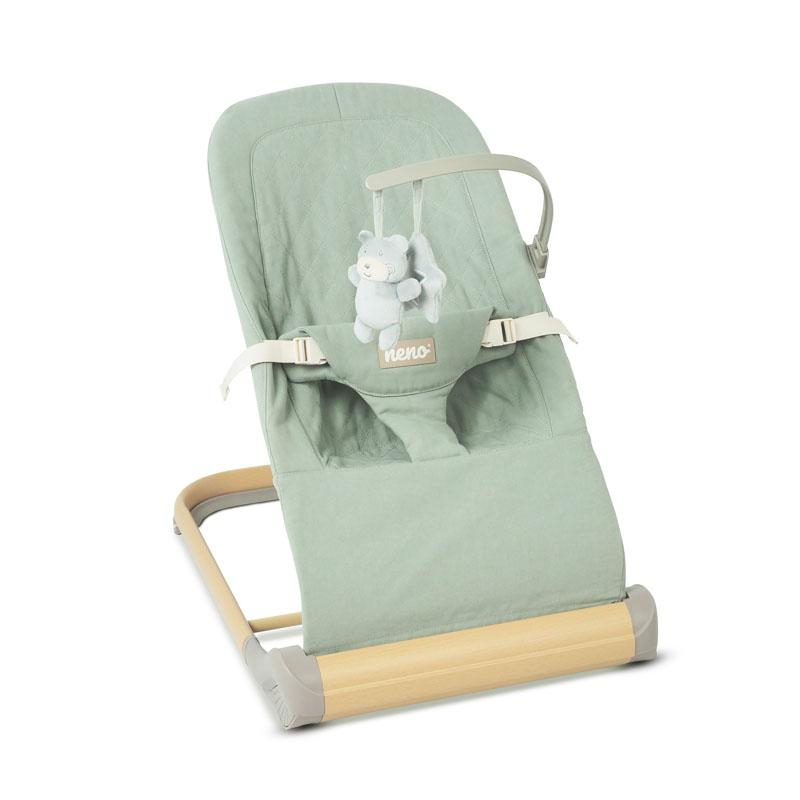 Neno NESSO LIGHT GREEN - leżaczek dla dziecka