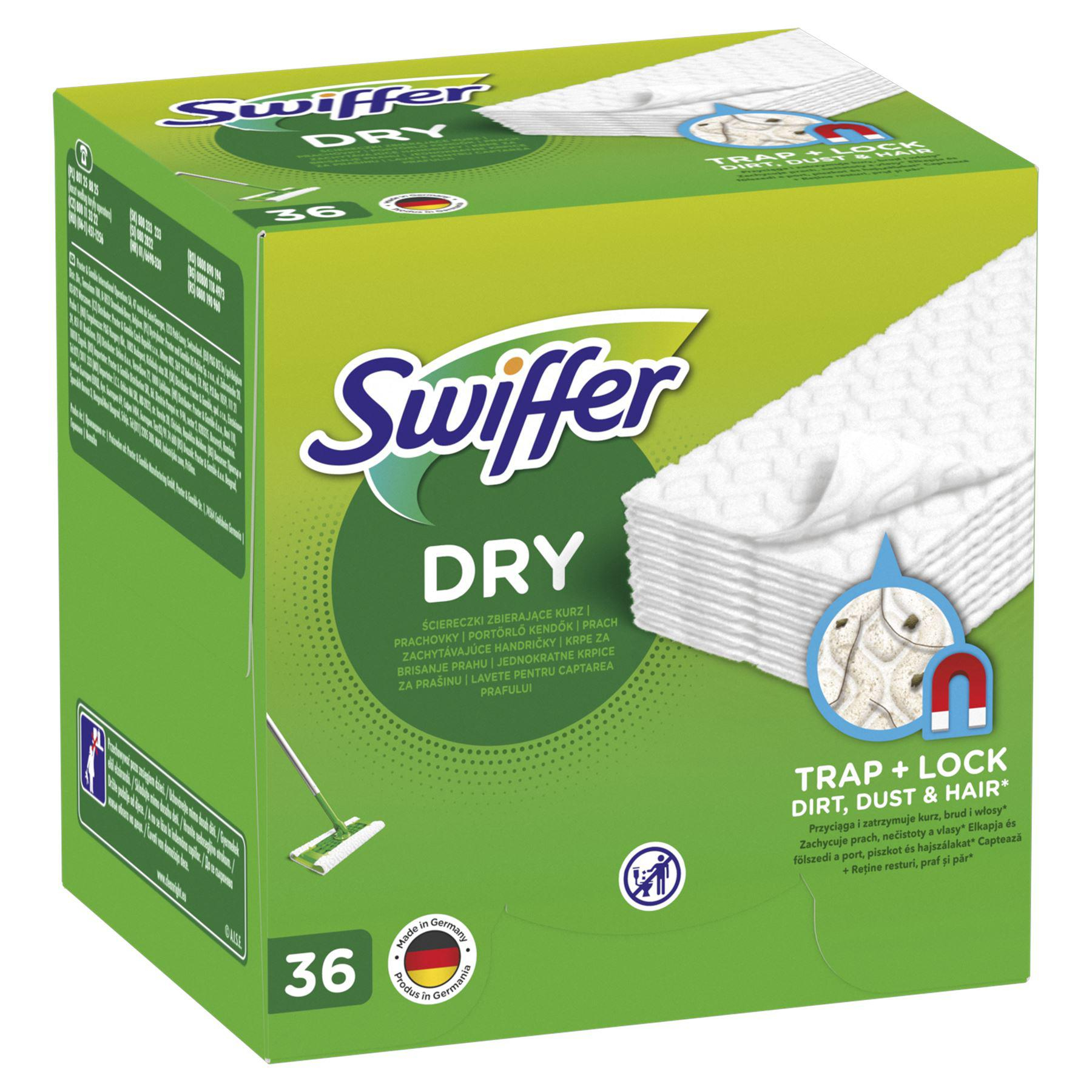 SWIFFER Ściereczki zbierające kurz wkłady wymienne 36 szt.