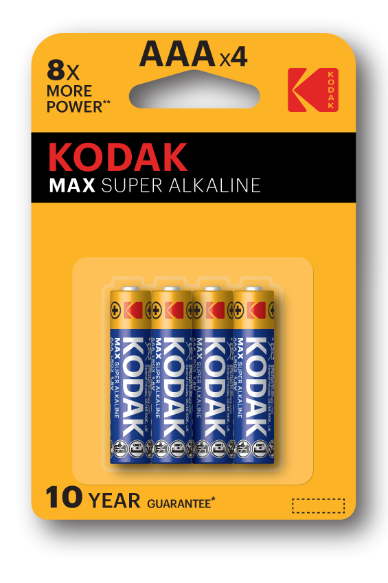 Kodak Bateria Kodak MAX K3A-4 (LR3) !
