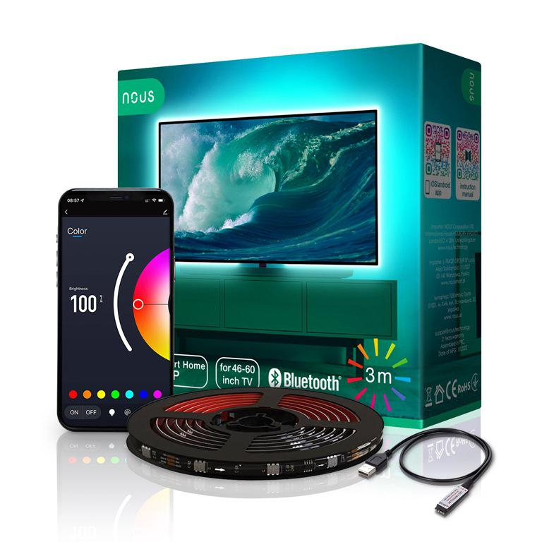 Nous Taśma Led Smart RGB Bluetooth LED Strip NOUS F8