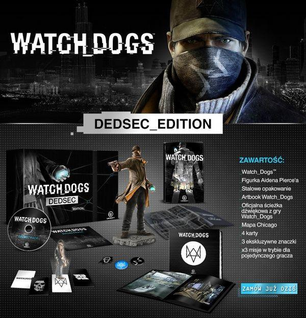 Ubisoft WATCH DOGS EDYCJA Dedsec PS4
