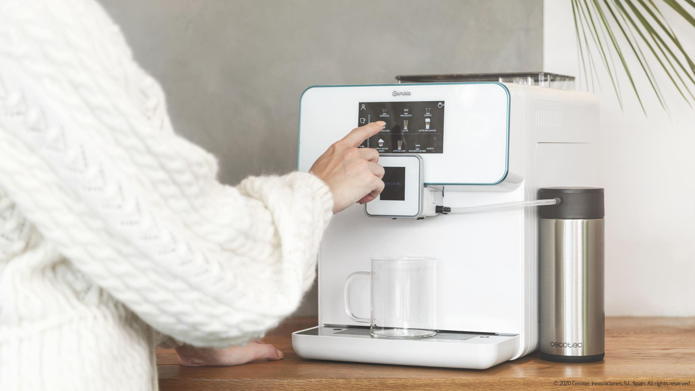 Cecotec Power Matic-Ccino 9000 Serie Bianca