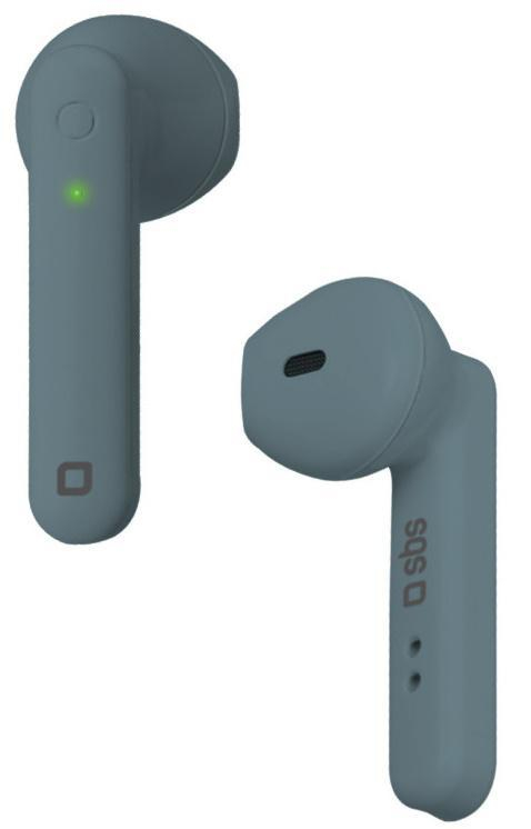 SBS SŁUCHAWKI DOUSZNE TWS SBS Twin Buds Niebieskie #