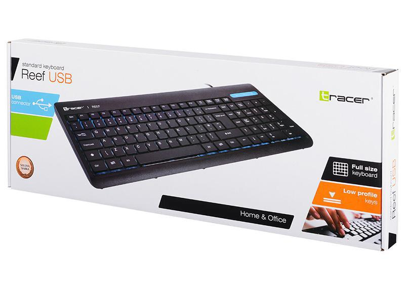 Tracer KLAWIATURA PRZEWODOWA TRACER Reef TRAKLA45234 USB