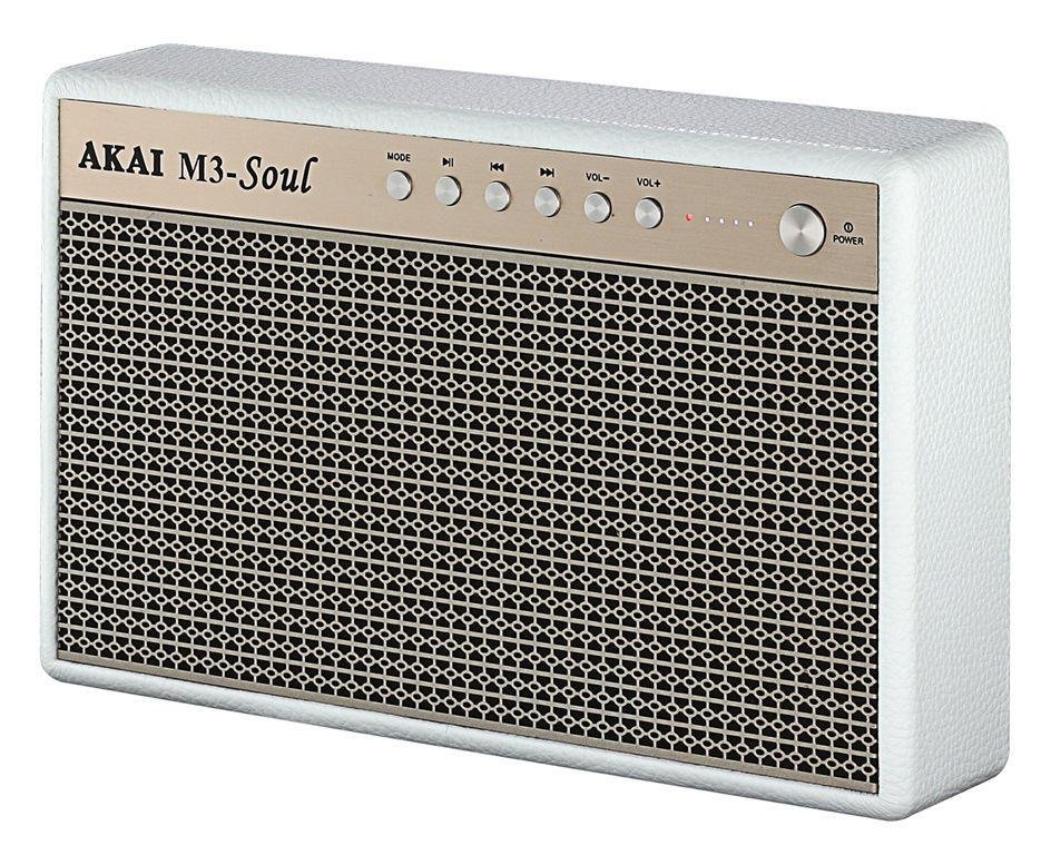 AKAI GŁOŚNIK BT AKAI M3 SOUL Biały