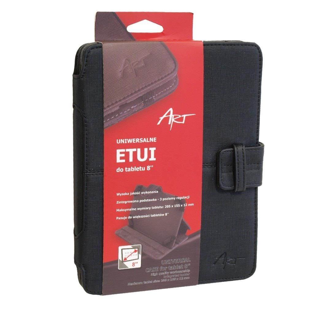 ART Etui do tab. 8 ART T-088 Uniwer. Czarne #