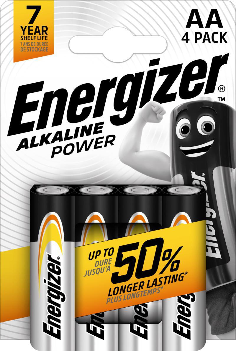 Energizer ALKALINE POWER AA E91 /4 szt.