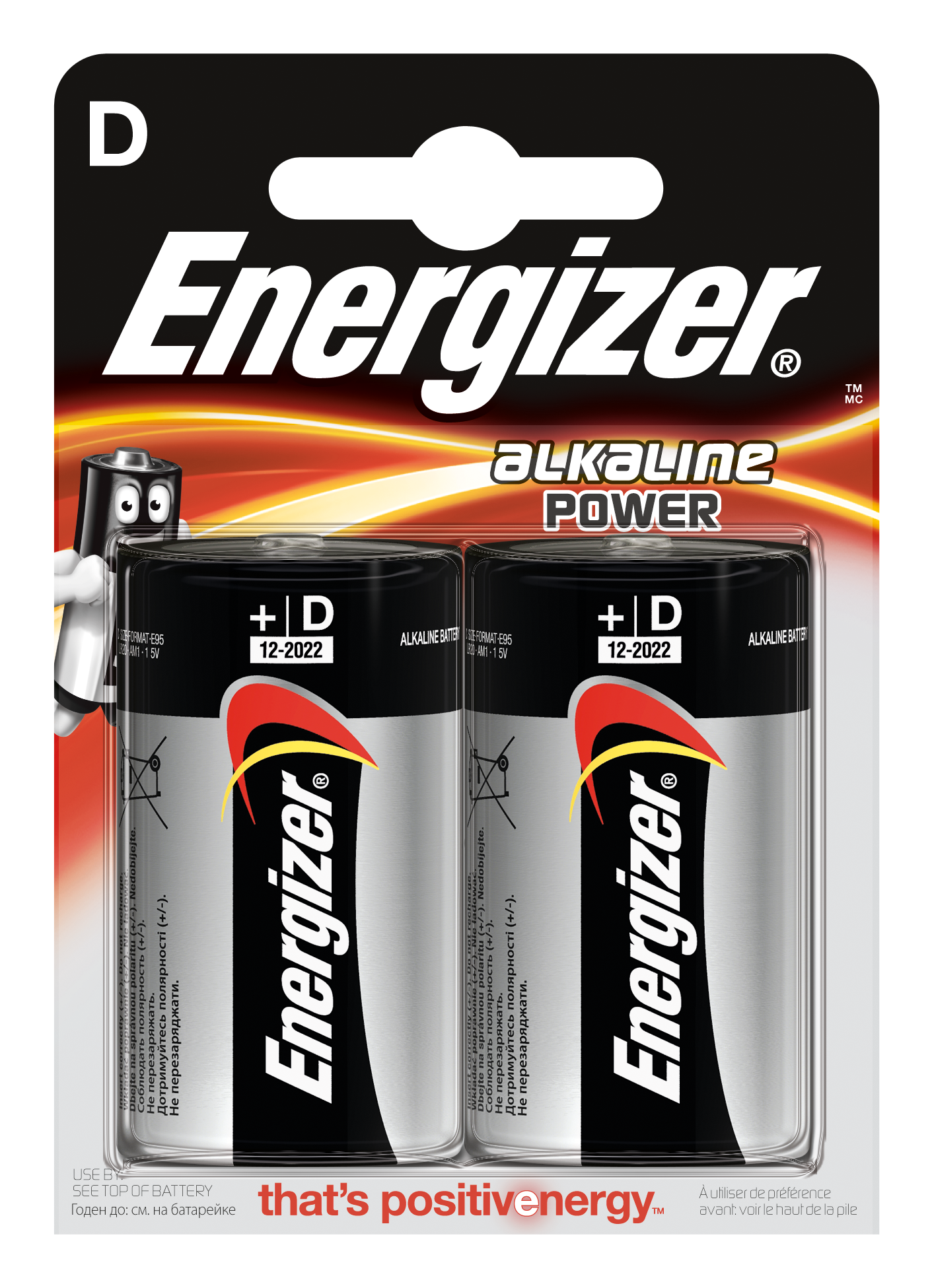 Brak BATERIE ENERGIZER Alkaline Power D E95/2