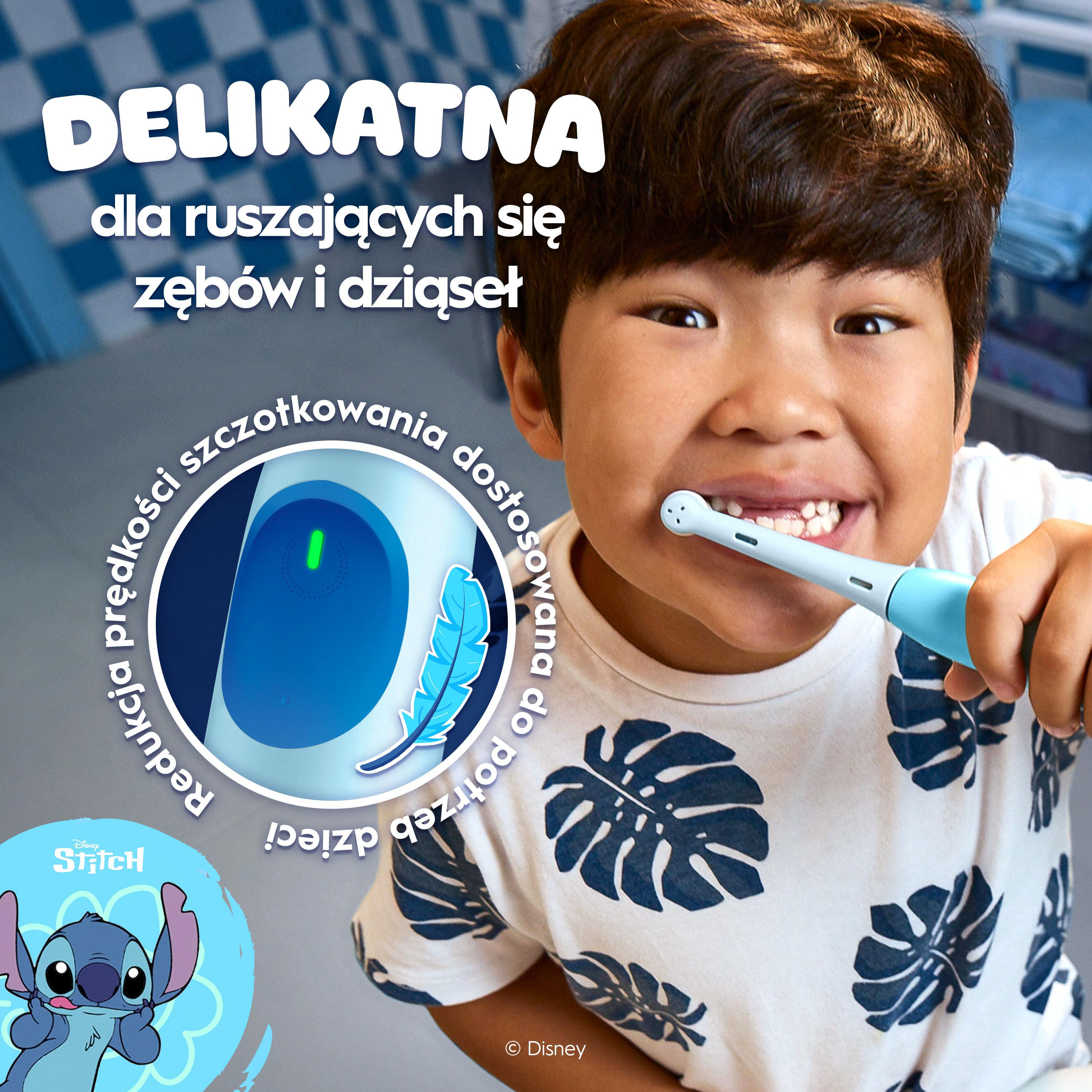 Oral-B SZCZOTECZKA MAGNETYCZNA ORAL-B IO KIDS AKU PROIO2 STITCH+ETU