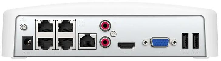 Tenda K4P-4CR-1T 4MP PoE Zestaw do monitoringu 4-kamery