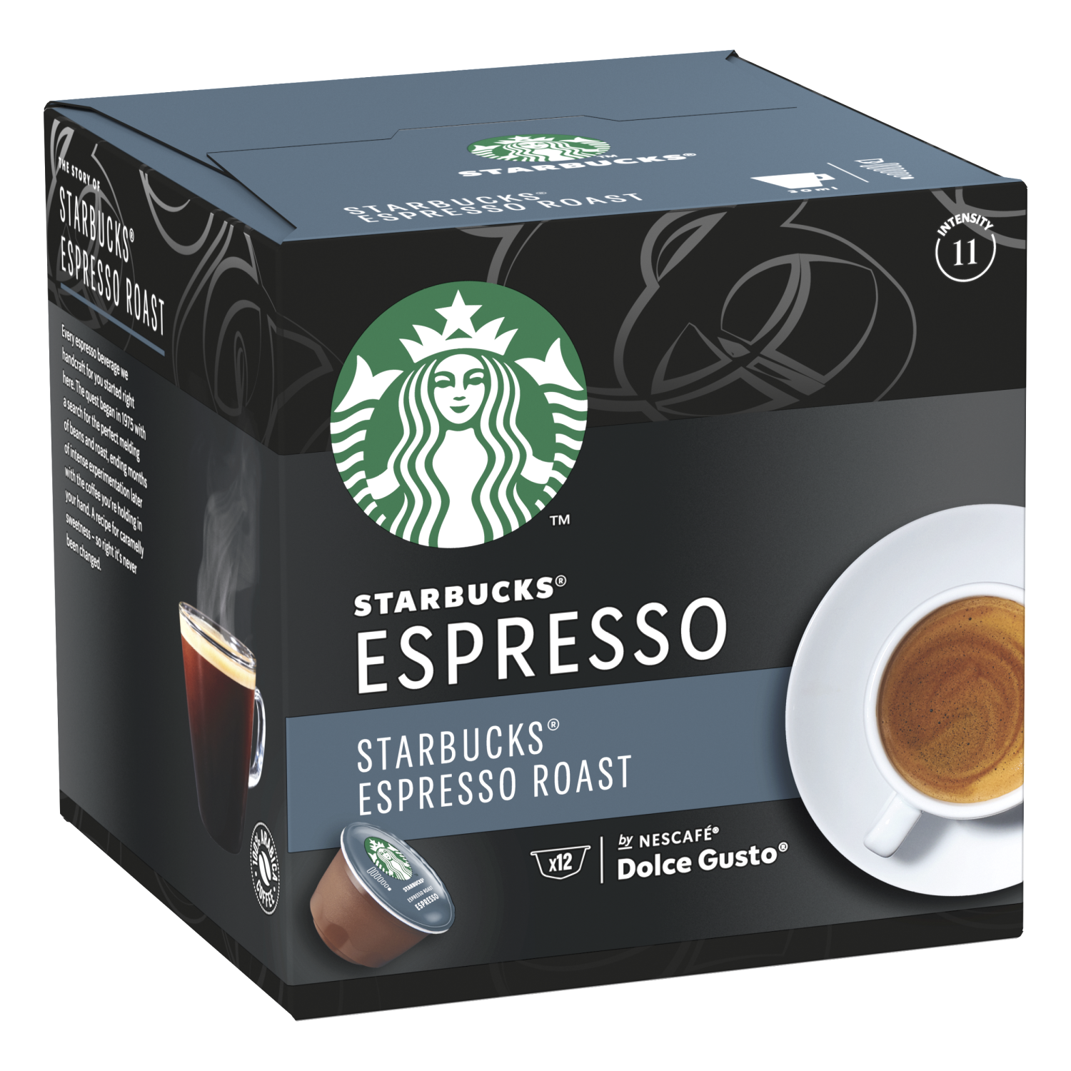 STARBUCKS Kawa kapsułkowa STARBUCKS Espresso Roast do Dolce Gusto 12sz
