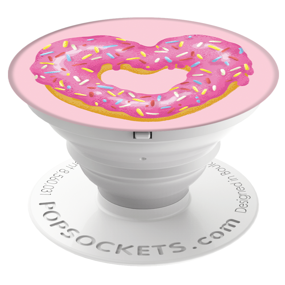 Popsockets Uchwyt i podstawka do telefonu (Strawberry Heart Donut)