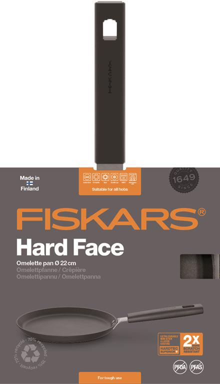 Fiskars Patelnia do naleśników 22 cm HARD FACE (1052229)