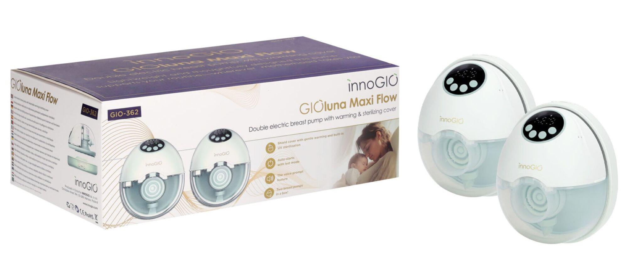 InnoGIO INNOGIO PODWÓJNY LAKTATOR ELEKTRYCZNY GIOLUNA MAXI FLOW GIO-