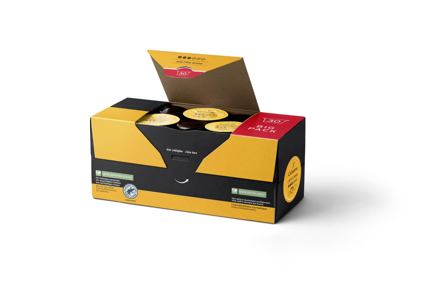Tchibo KAPSUŁKI CAFISSIMO CAFFE CREMA FINE AROM 30 KAPSUŁEK