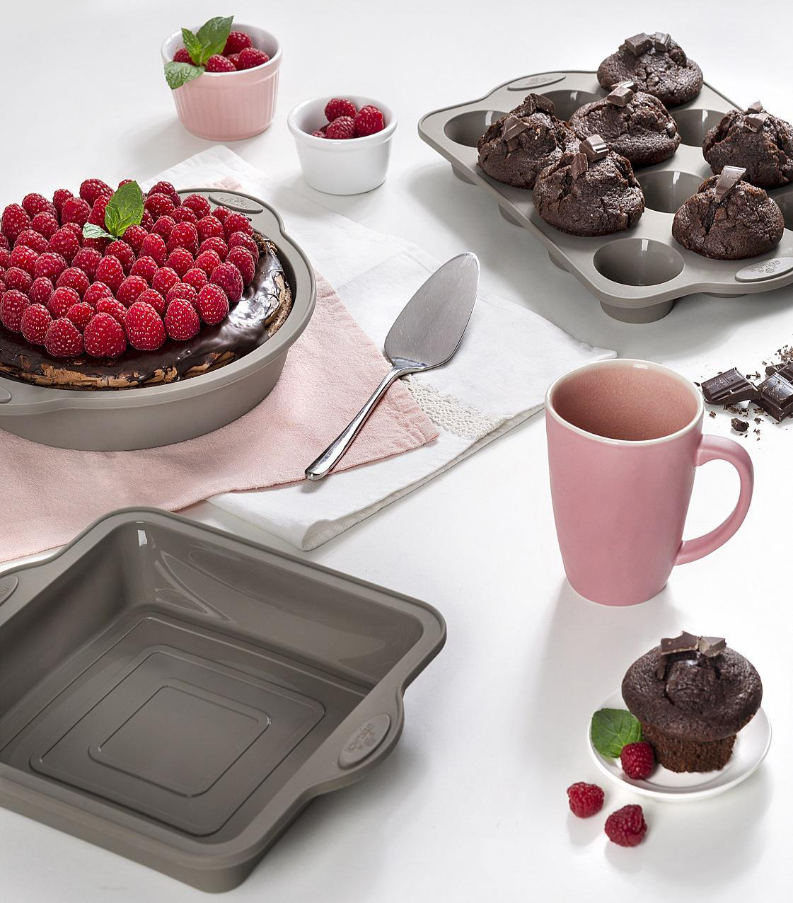 Gerlach Forma silikonowa na muffiny 12 szt.