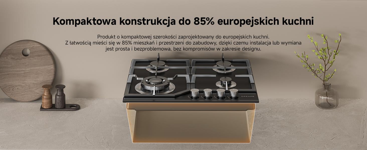 Kompaktowe wymiary